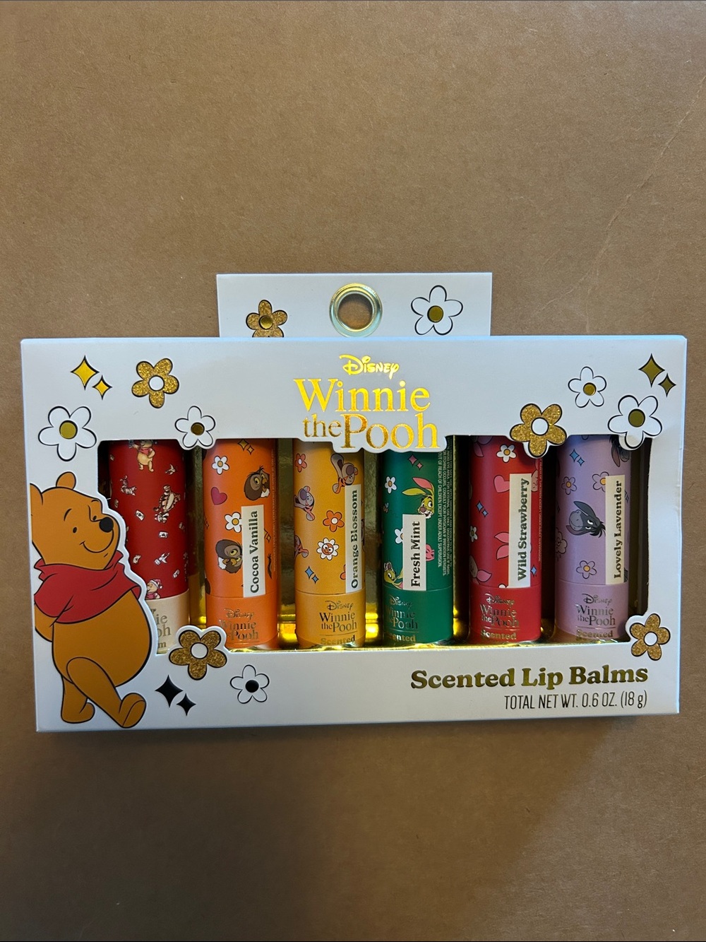 Winnie the Pooh Scented Lip Balm Set - Multi Color